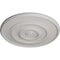 Ekena Millwork Dylar Ceiling Medallion (Fits Canopies up to 6 1/4"), Hand-Painted Ultra Pure White, 30"OD x 2 1/4"P CM30DYUWF - alternate 4